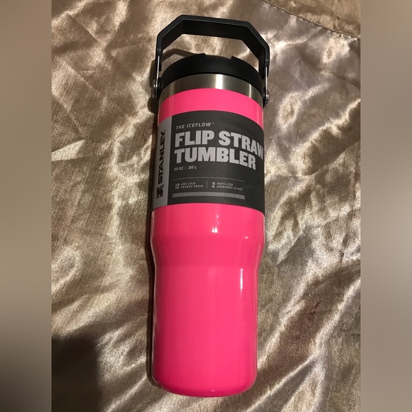 Stanley Other - New Authentic Stanley Flip Straw ElectricNeon Pink